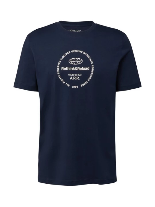 Foto van product s.Oliver Shirt marine / offwhite
