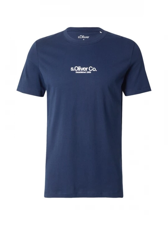 Foto van product s.Oliver Shirt marine / wit