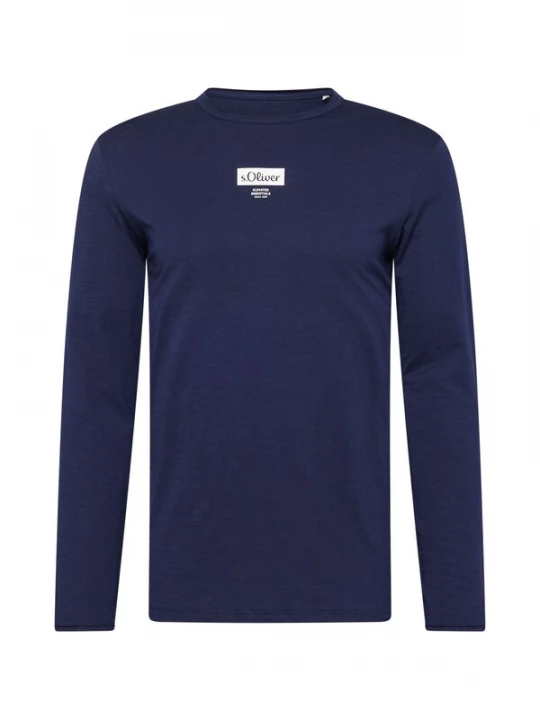 Foto van product s.Oliver Shirt marine / wit