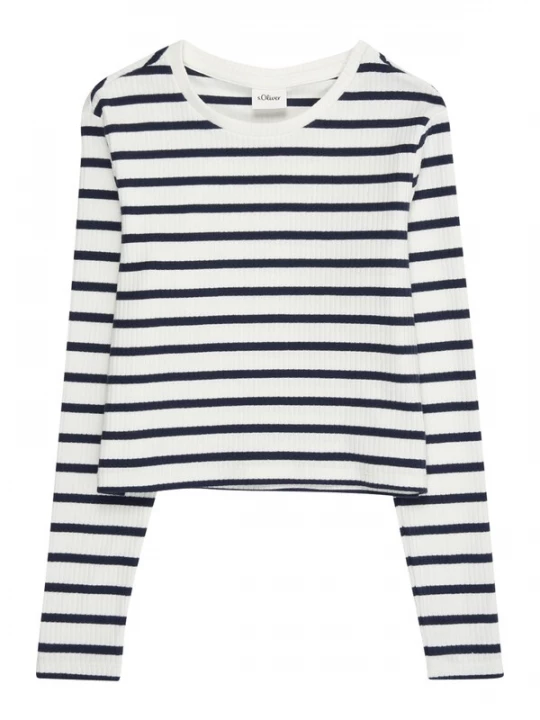 Foto van product s.Oliver Shirt marine / wit