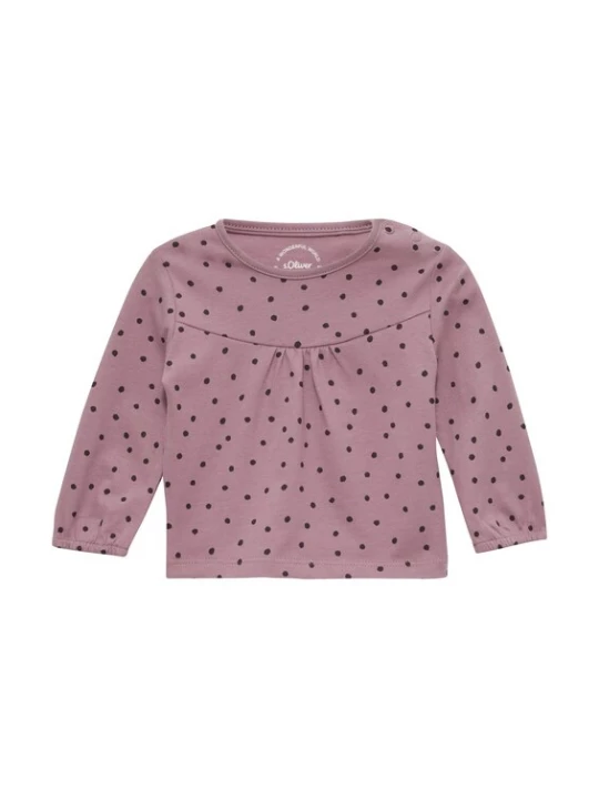Foto van product s.Oliver Shirt mauve / zwart
