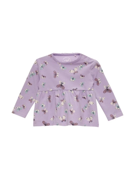 Foto van product s.Oliver Shirt mintgroen / lavendel / oudroze / wit