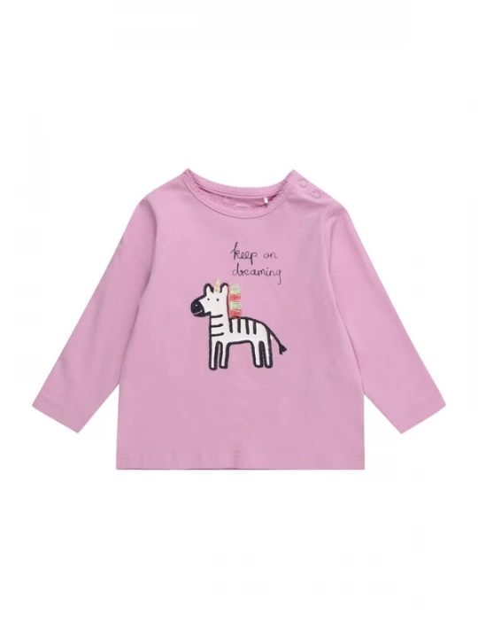 Foto van product s.Oliver Shirt mintgroen / lichtlila / zwart / wit