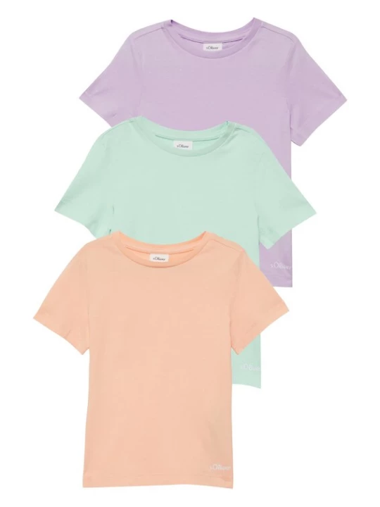 Foto van product s.Oliver Shirt mintgroen / lila / oranje