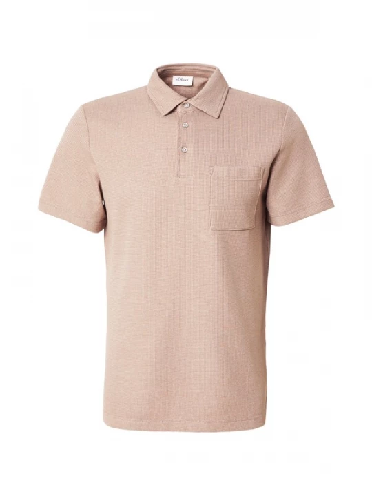 Foto van product s.Oliver Shirt mokka / wit