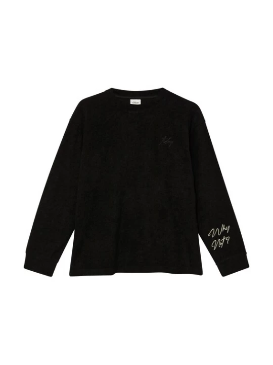 Foto van product s.Oliver Shirt mosterd / zwart