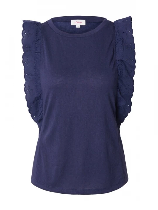 Foto van product s.Oliver Shirt nachtblauw