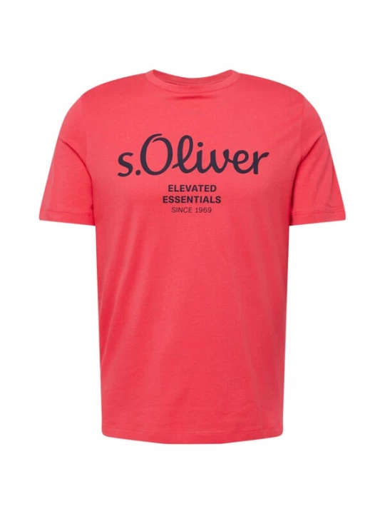Foto van product s.Oliver Shirt nachtblauw / cranberry