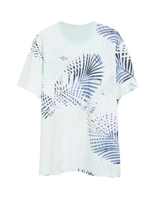 Foto van product s.Oliver Shirt navy / azuur / mintgroen / wit