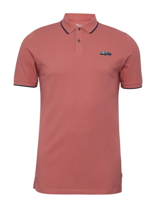 Foto van product s.Oliver Shirt navy / framboos