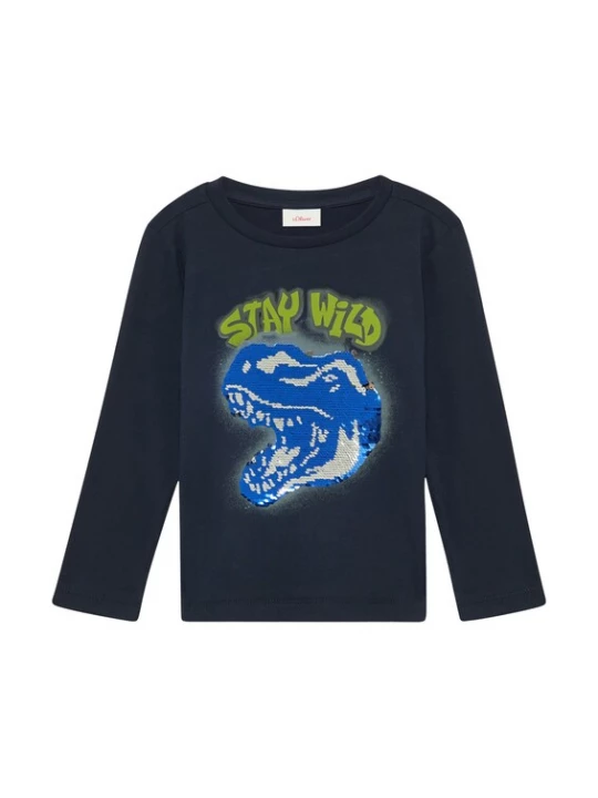 Foto van product s.Oliver Shirt navy / gemengde kleuren