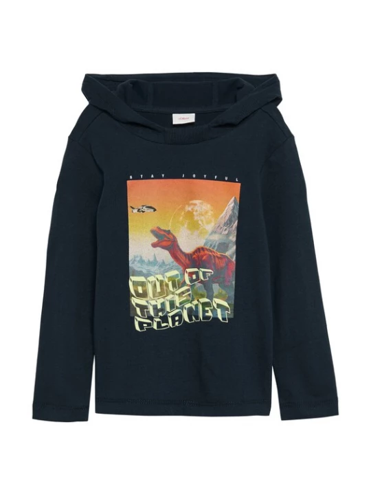 Foto van product s.Oliver Shirt navy / gemengde kleuren