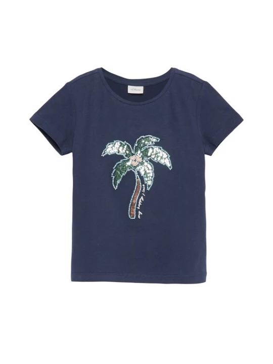 Foto van product s.Oliver Shirt navy / gemengde kleuren