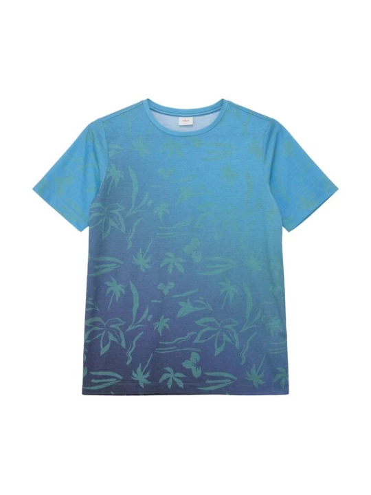 Foto van product s.Oliver Shirt navy / groen