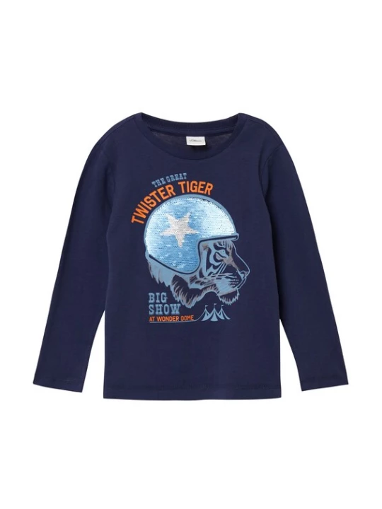 Foto van product s.Oliver Shirt navy / hemelsblauw / lichtblauw