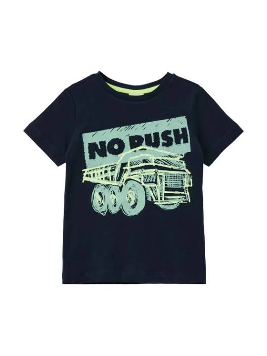 Foto van product s.Oliver Shirt navy / jade groen