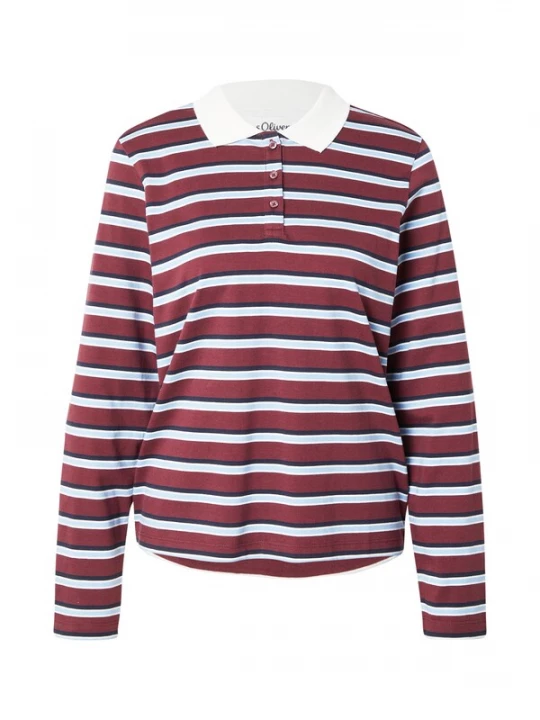 Foto van product s.Oliver Shirt navy / lichtblauw / bordeaux / wit