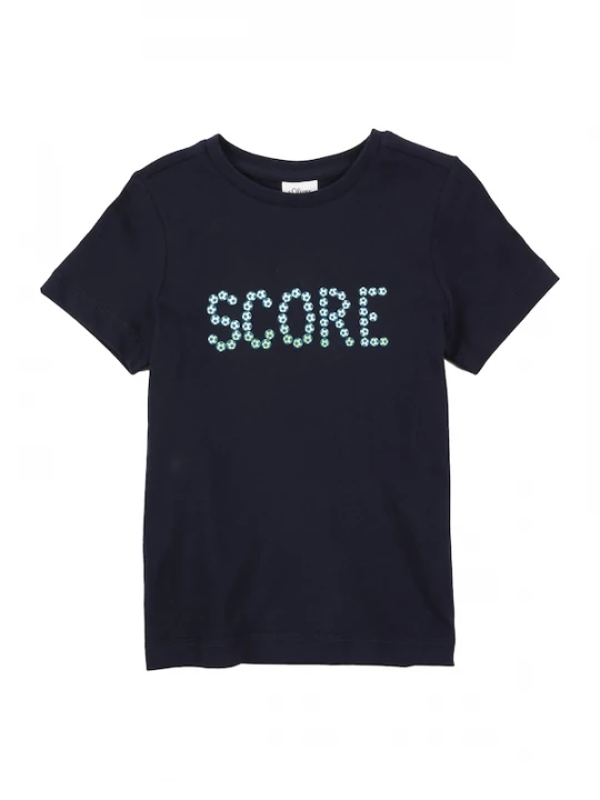 Foto van product s.Oliver Shirt navy / lichtblauw / geel / wit