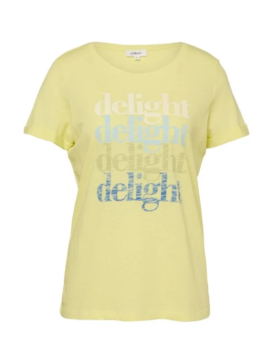Foto van product s.Oliver Shirt navy / lichtblauw / lichtgeel / wit