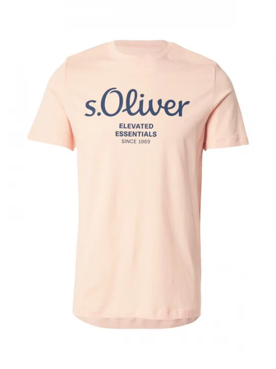 Foto van product s.Oliver Shirt navy / lichtoranje