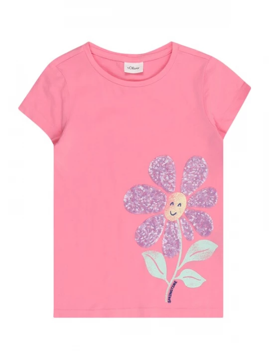 Foto van product s.Oliver Shirt navy / mintgroen / lavendel / donkerroze