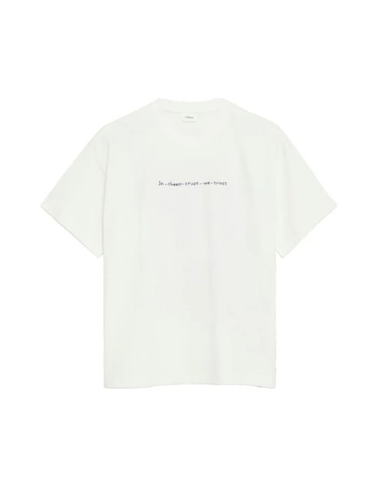 Foto van product s.Oliver Shirt navy / natuurwit