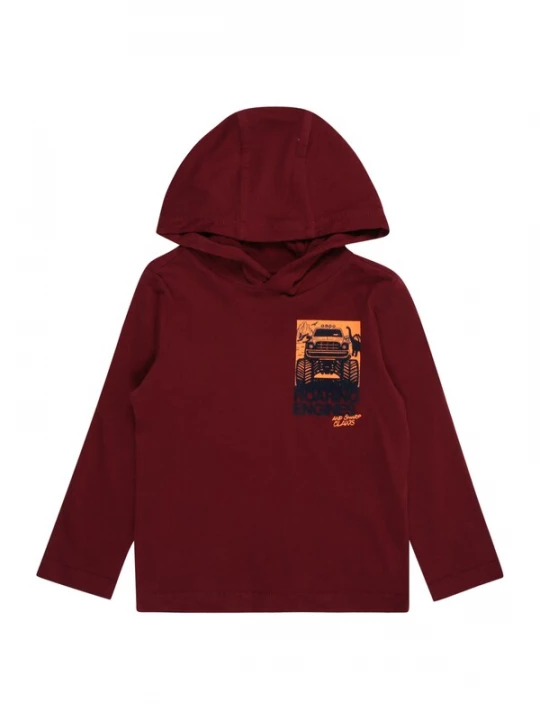 Foto van product s.Oliver Shirt navy / oranje / bordeaux