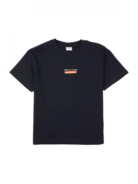 Foto van product s.Oliver Shirt navy / oranje / wit