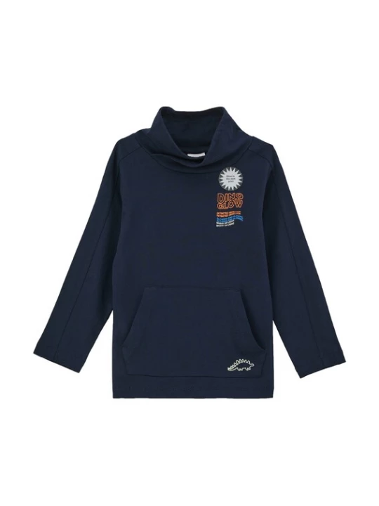 Foto van product s.Oliver Shirt navy / oranje / wit