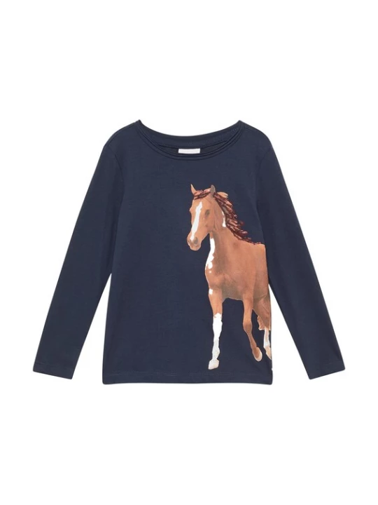 Foto van product s.Oliver Shirt navy / pueblo / wit