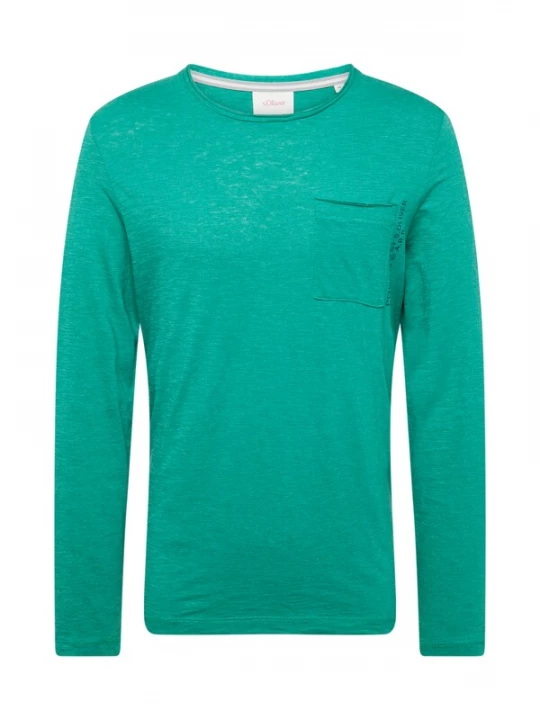 Foto van product s.Oliver Shirt navy / smaragd