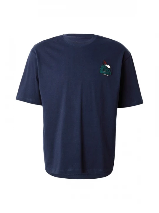 Foto van product s.Oliver Shirt navy / smaragd / wit