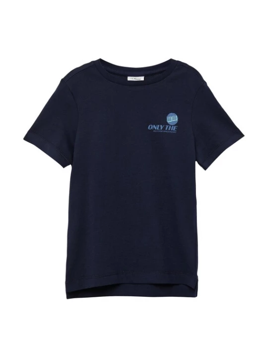 Foto van product s.Oliver Shirt navy / smoky blue / aqua / oranje