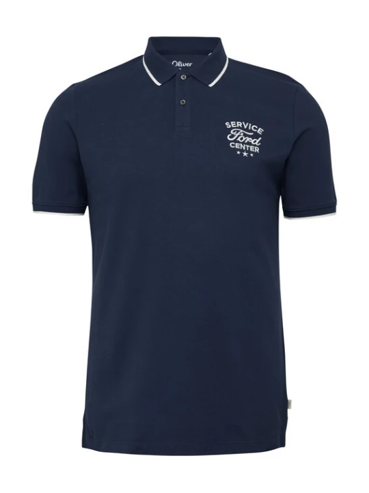 Foto van product s.Oliver Shirt navy / wit