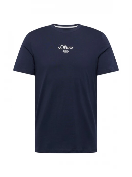 Foto van product s.Oliver Shirt navy / wit