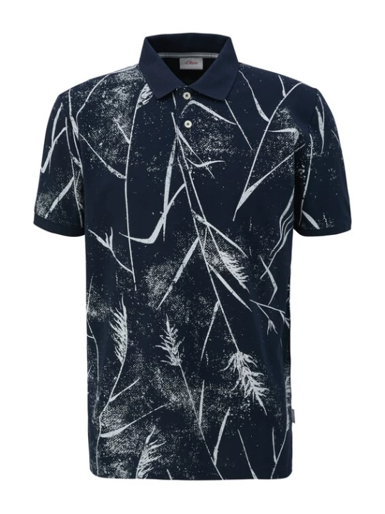 Foto van product s.Oliver Shirt navy / wit