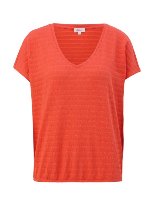 Foto van product s.Oliver Shirt neonoranje