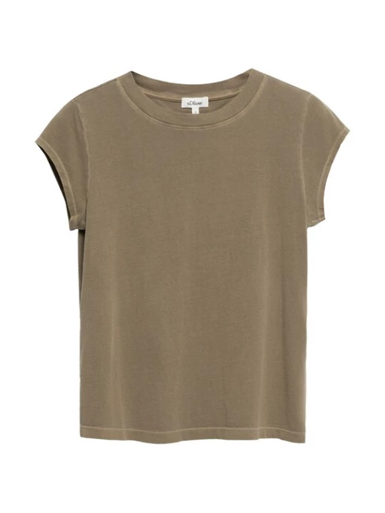 Foto van product s.Oliver Shirt olijfgroen