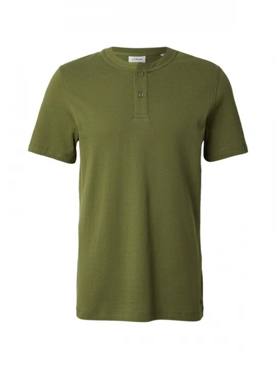Foto van product s.Oliver Shirt olijfgroen