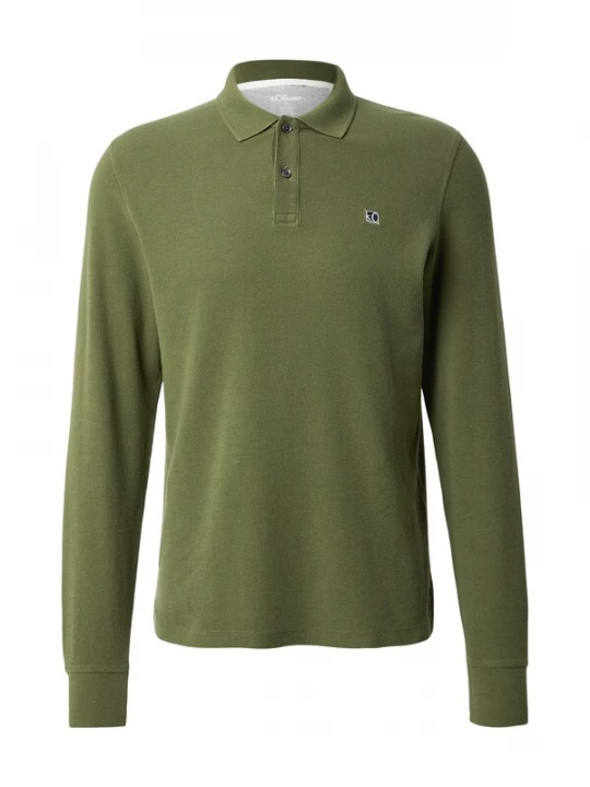 Foto van product s.Oliver Shirt olijfgroen