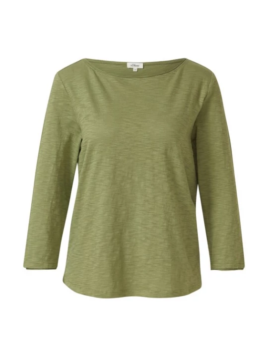 Foto van product s.Oliver Shirt olijfgroen