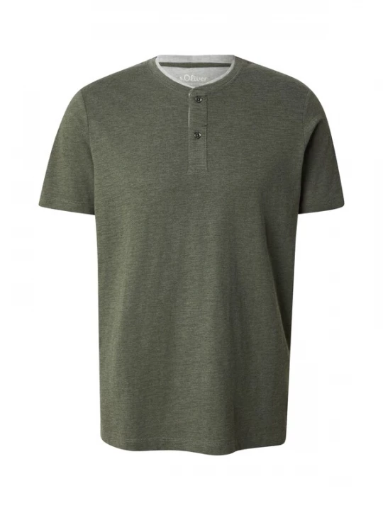 Foto van product s.Oliver Shirt olijfgroen