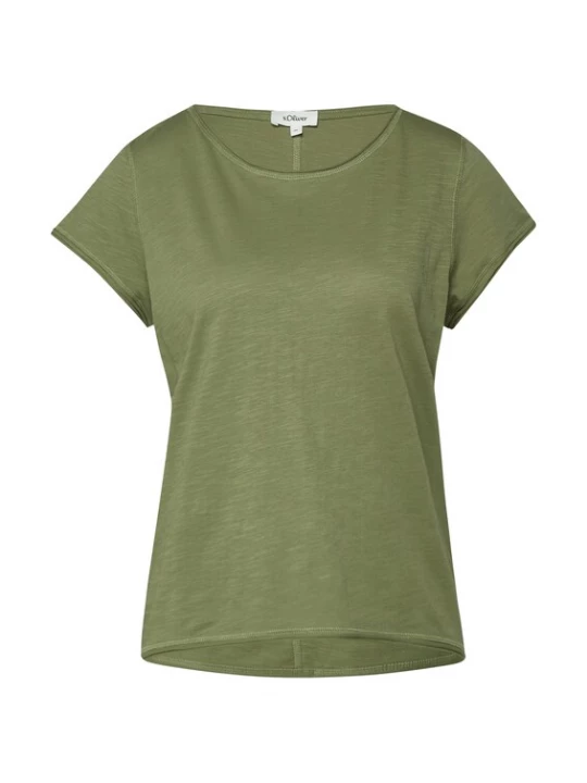 Foto van product s.Oliver Shirt olijfgroen