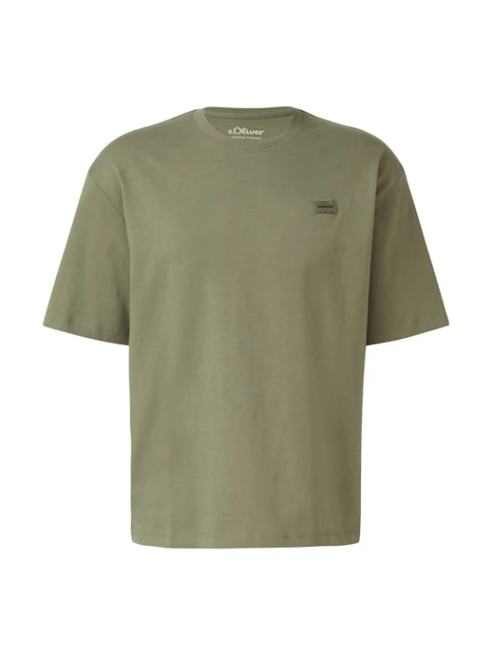 Foto van product s.Oliver Shirt olijfgroen
