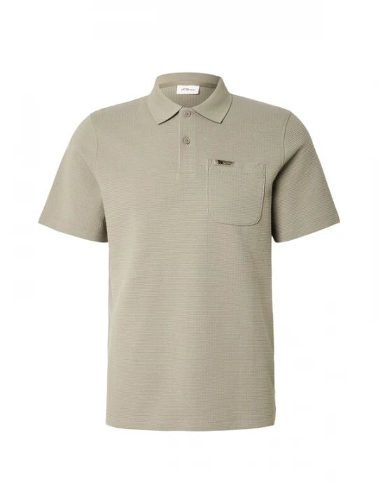 Foto van product s.Oliver Shirt olijfgroen