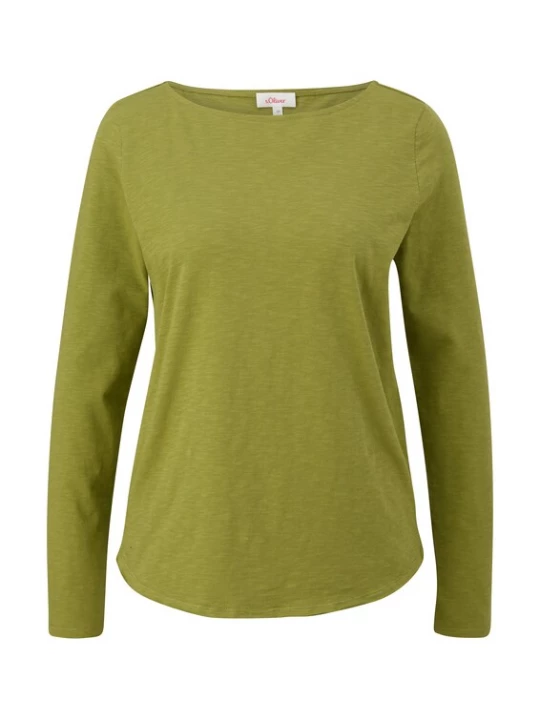 Foto van product s.Oliver Shirt olijfgroen