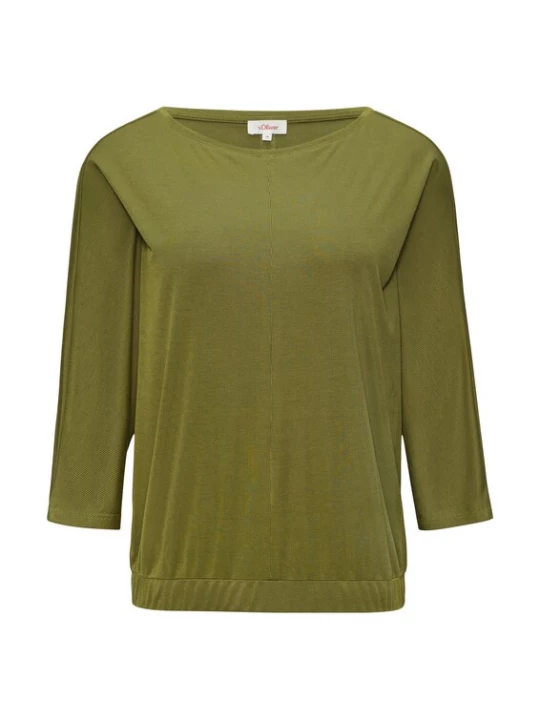 Foto van product s.Oliver Shirt olijfgroen
