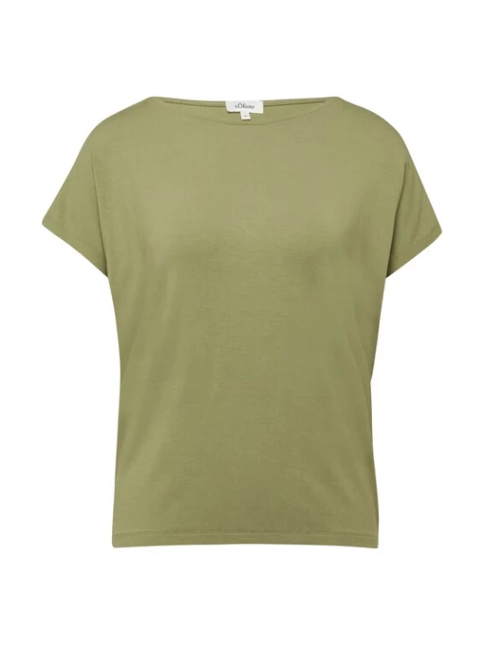 Foto van product s.Oliver Shirt olijfgroen