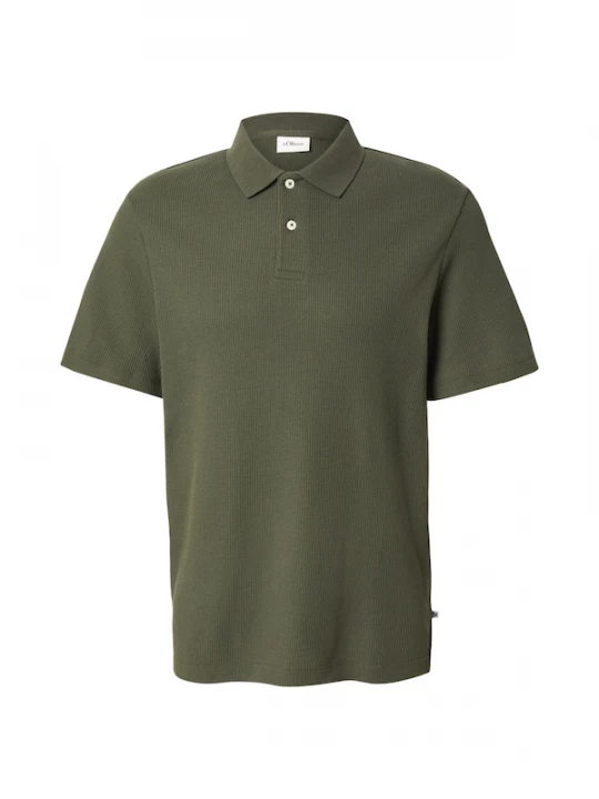 Foto van product s.Oliver Shirt olijfgroen
