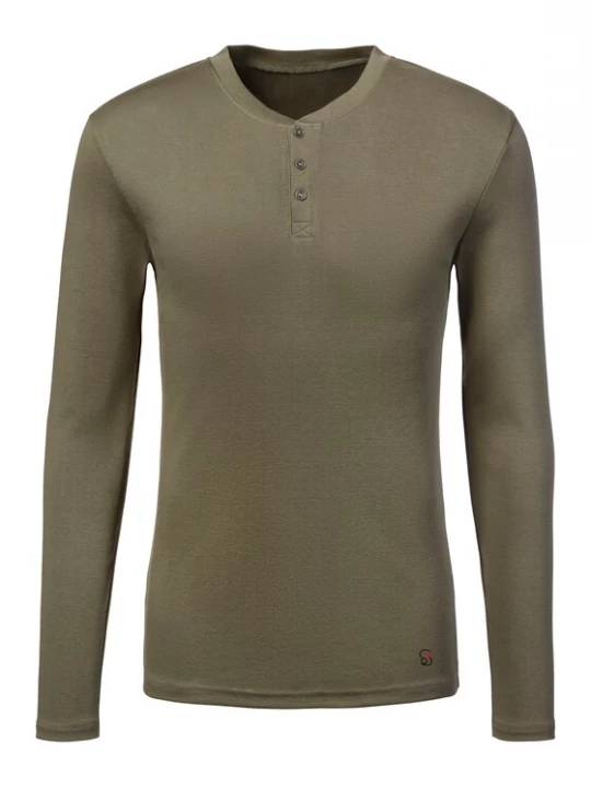 Foto van product s.Oliver Shirt olijfgroen